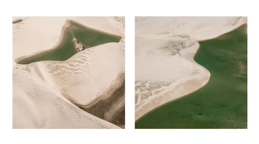 Série: Areia sobre tela