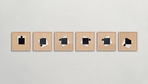 Variação – Monocromático Geométrico Preto