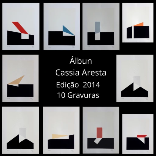 Álbum com 10 Gravuras 