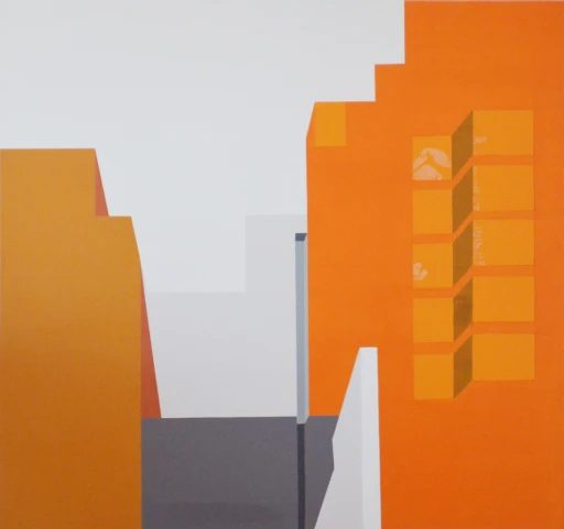 Sem Título, série FACHADAS COLORIDAS