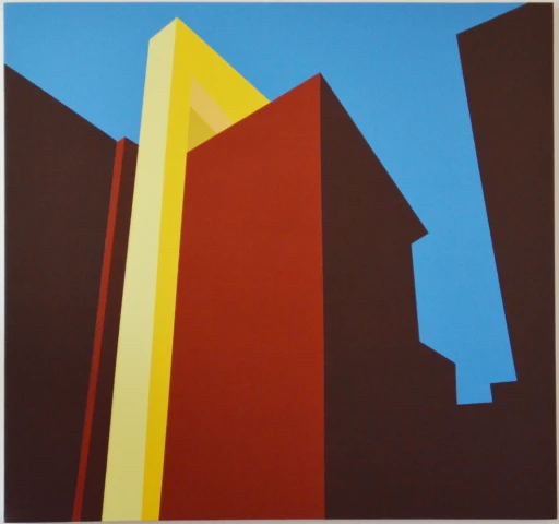 Sem Título, série FACHADAS COLORIDAS