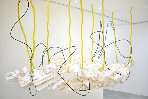 Nuvem, da série Estruturas Invisíveis