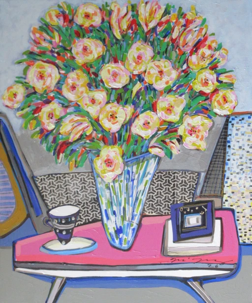 Floral com Livros II