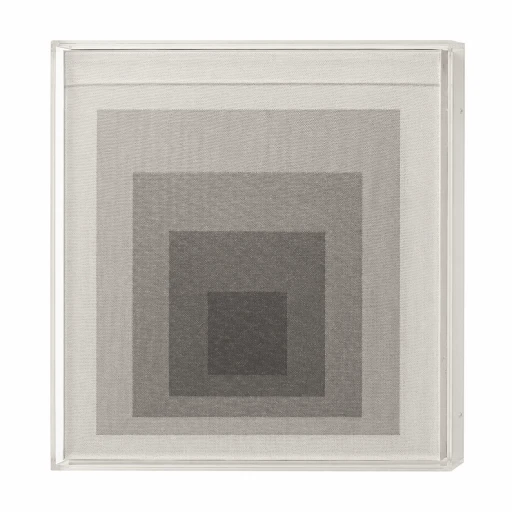 Quadro tule cinza