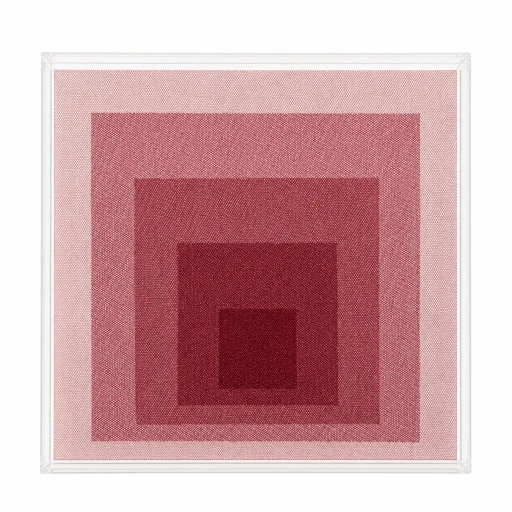 Quadro tule bordô