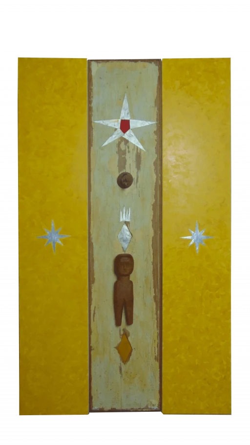 Dalton Costa - Assemblage  - Série Religiosidade Popular