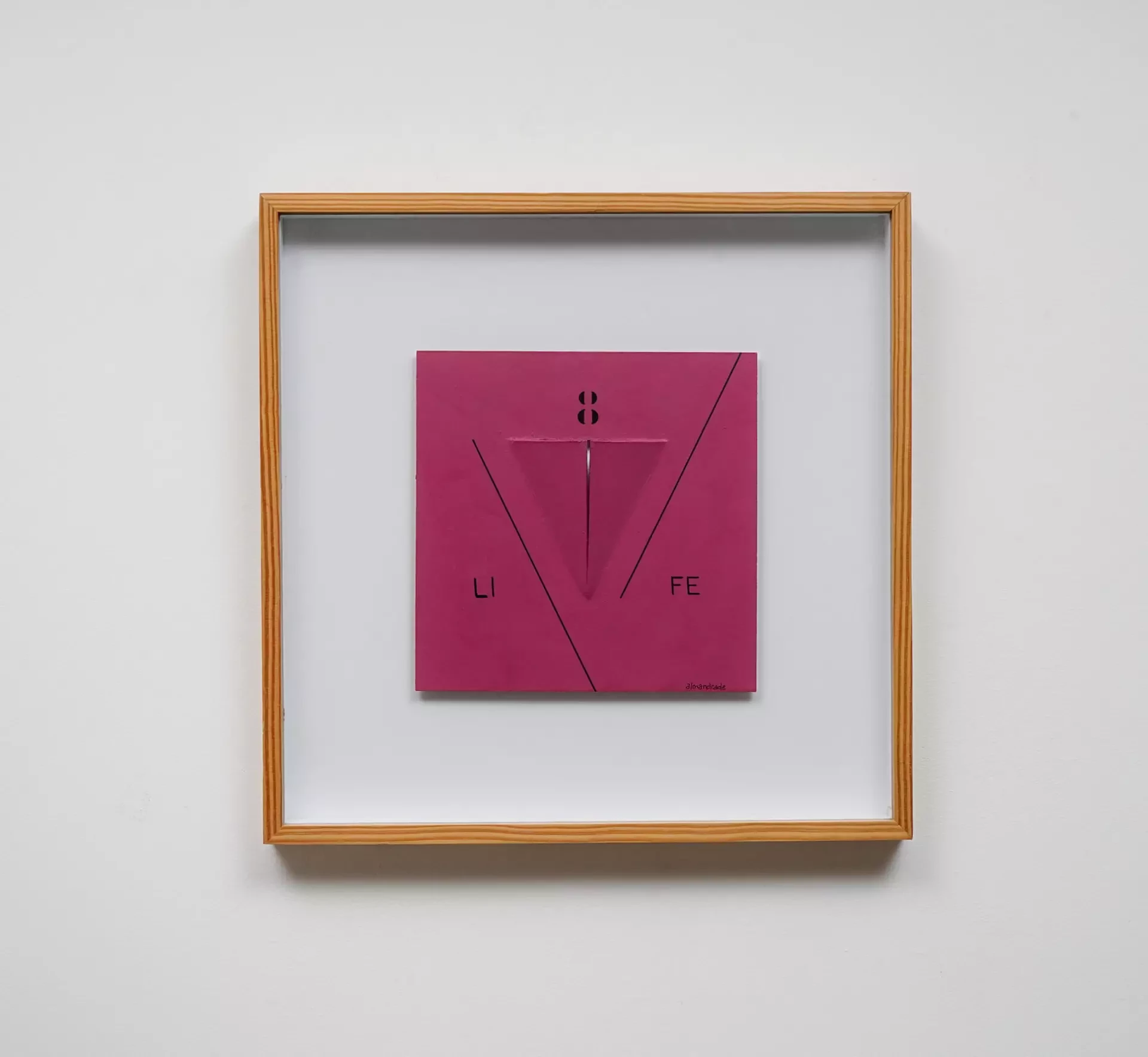 Exposição "Almandrade hoje: O enigma do traço e da forma, da letra e da palavra"