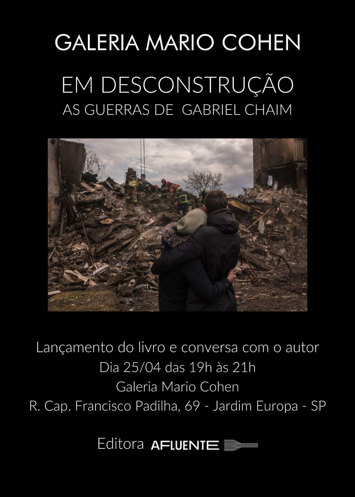 Lançamento do livro “Em Desconstrução”