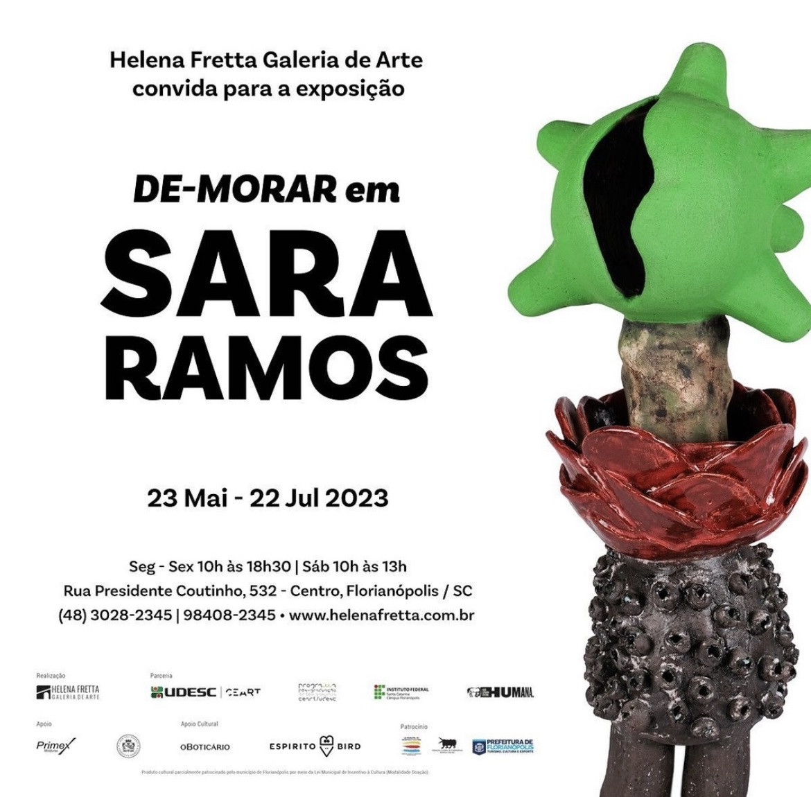 Exposição “De-morar em Sara Ramos”