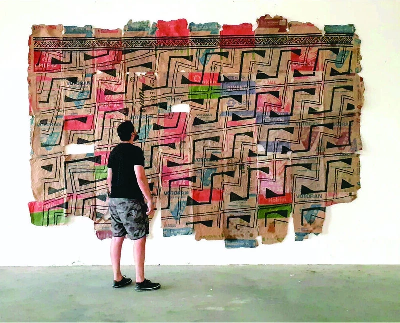 Exposição "CO YBY ORÉ RETAMA [Essa Terra é o Nosso Lugar]" de Andrey Guaianá Zignnatto