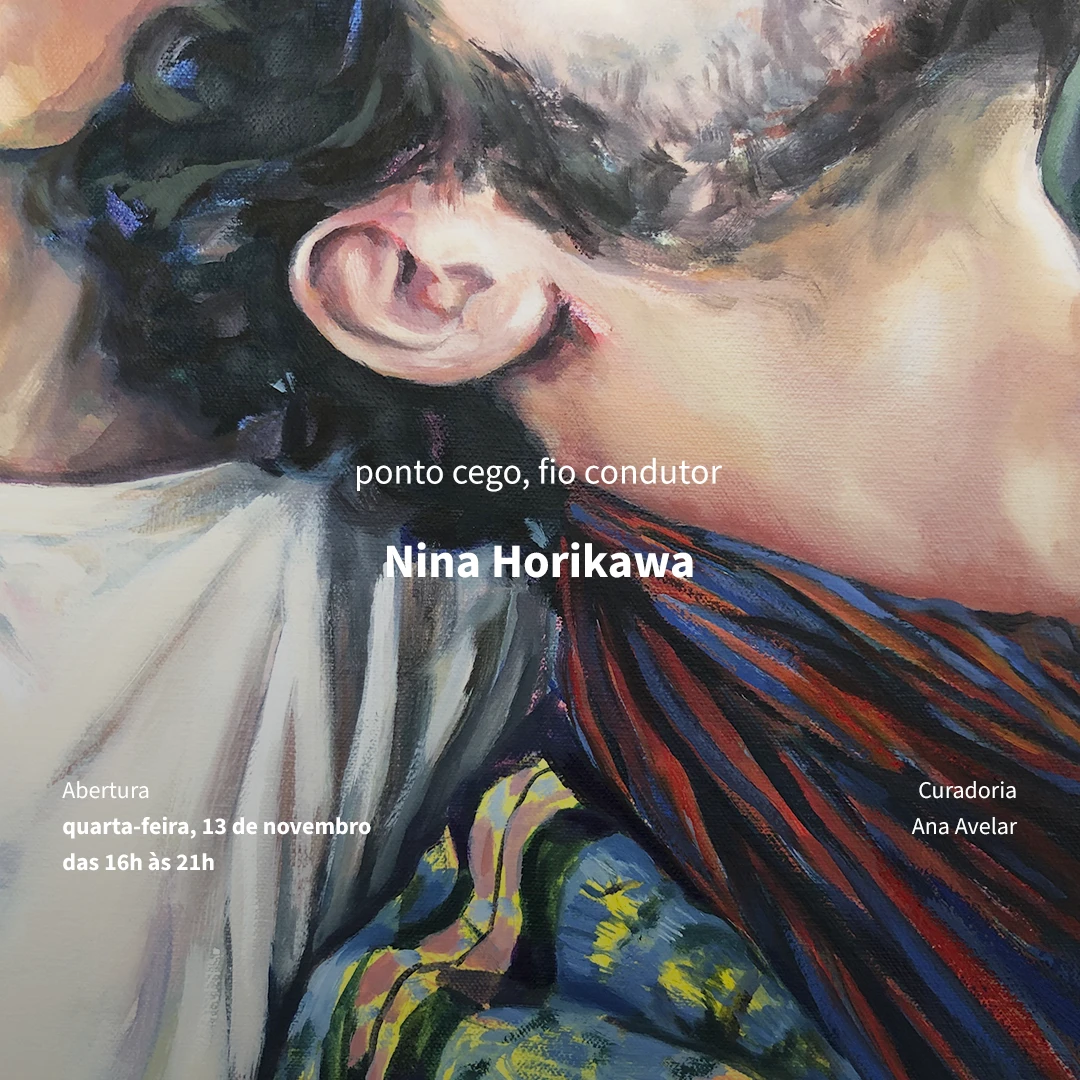 Exposição "Ponto Cego, Fio Condutor", individual da artista Nina Horikawa
