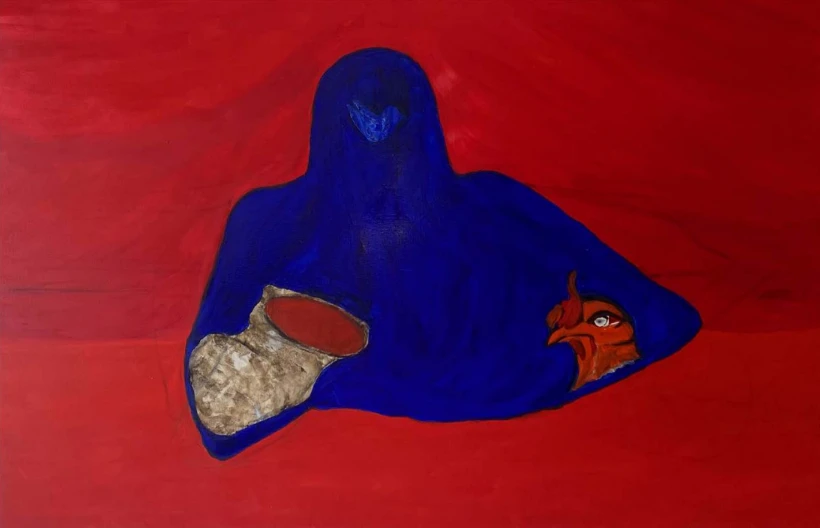 Exposição individual "TUDO QUE NASCE VERMELHO", de Luara Macari
