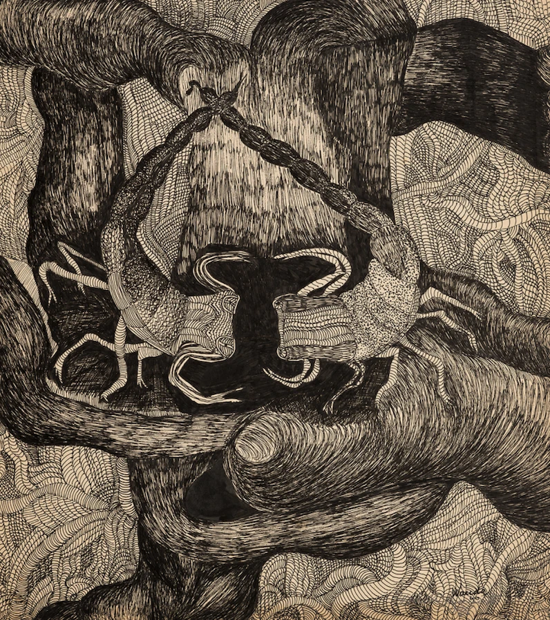 Exposição individual "Percurso em preto e branco", de Wanda Pimentel