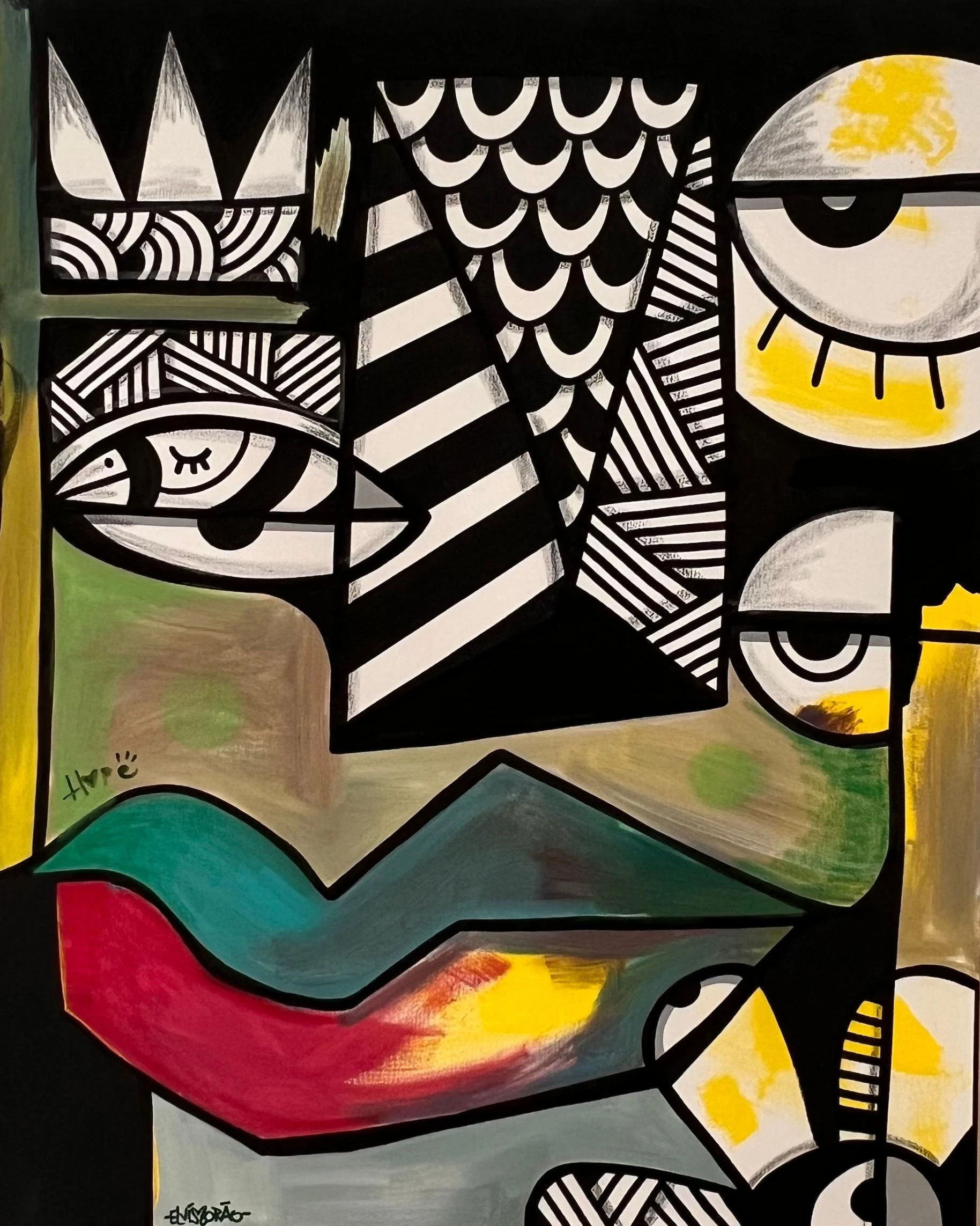 Exposição individual "Cores & Reis", de Elvis Mourão