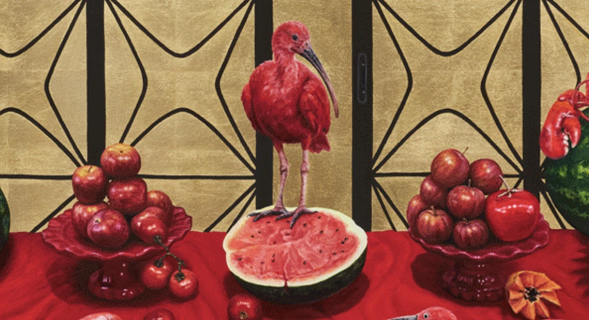 Exposição individual "Horizonte dourado", de Ana Elisa Egreja