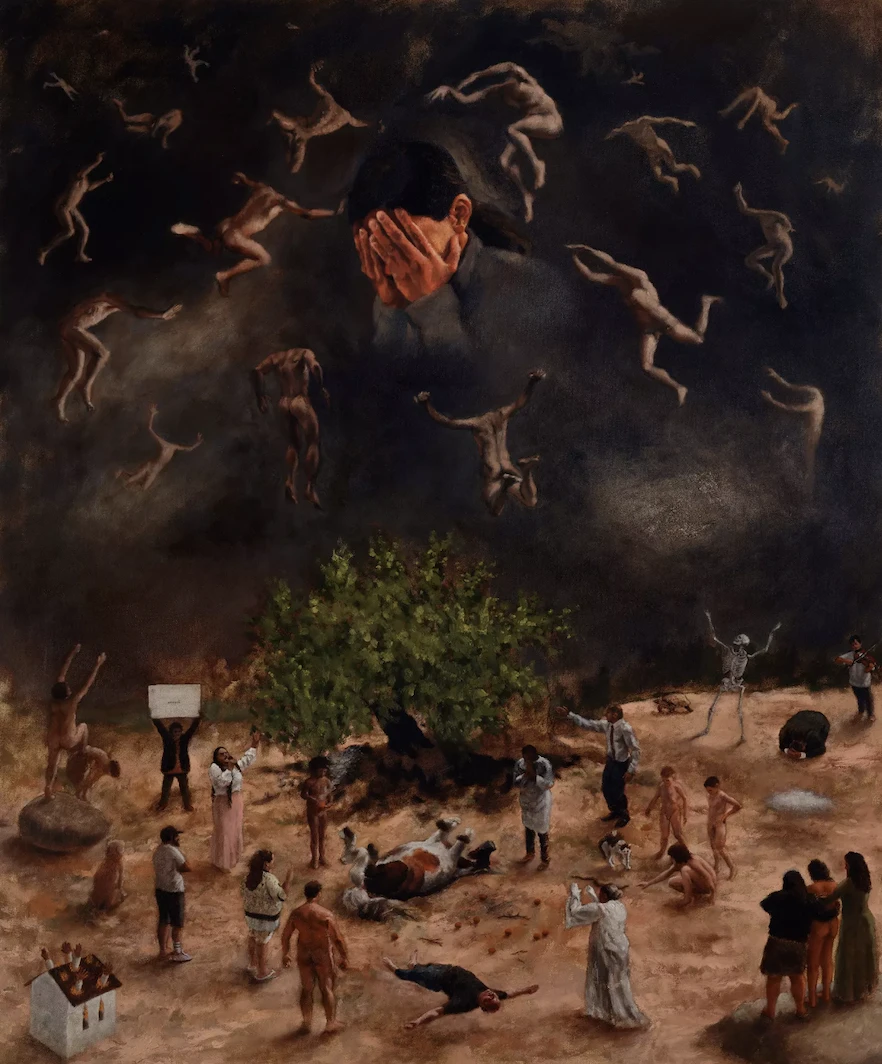 Exposição individual "o artista fraco", de Caio Pacela