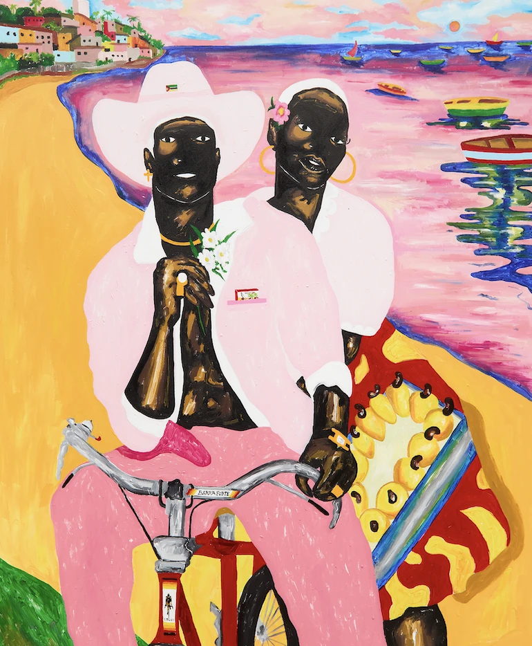  Exposição individual "Do pranto o oceano, e nadamos no amor", de Zéh Palito