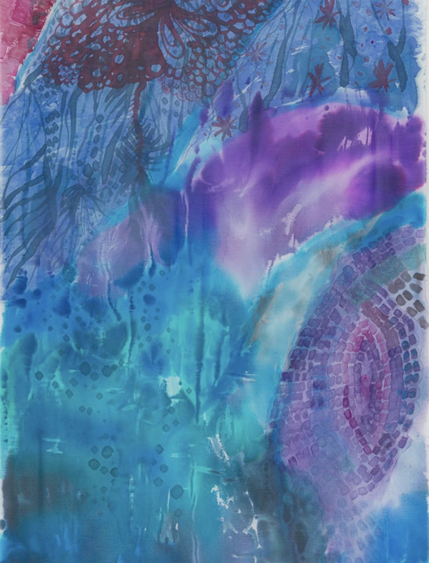 Exposição individual, "Através da espuma" de Sophia Pinheiro