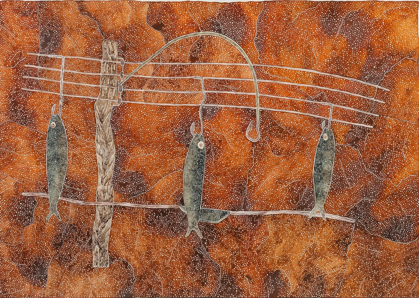 Exposição individual "O rio no qual se nada com os olhos", de Genor Sales 