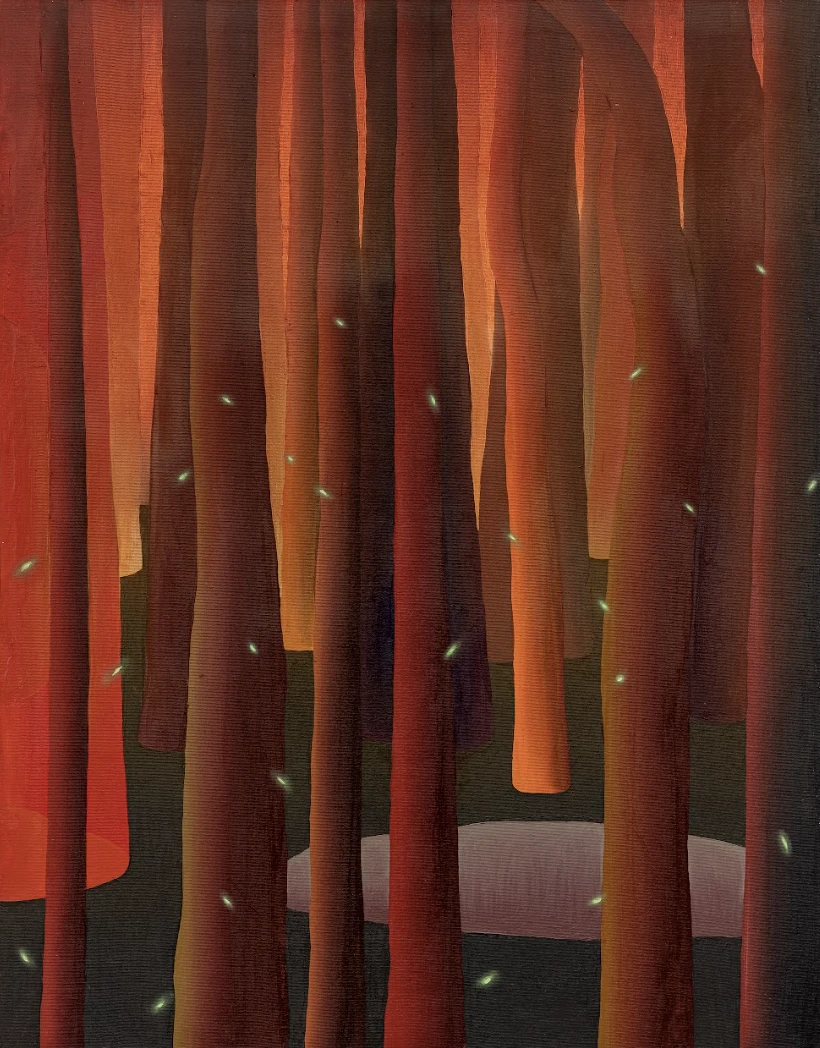 Exposição individual "Jardim Flamejante", de Rafael Chaves