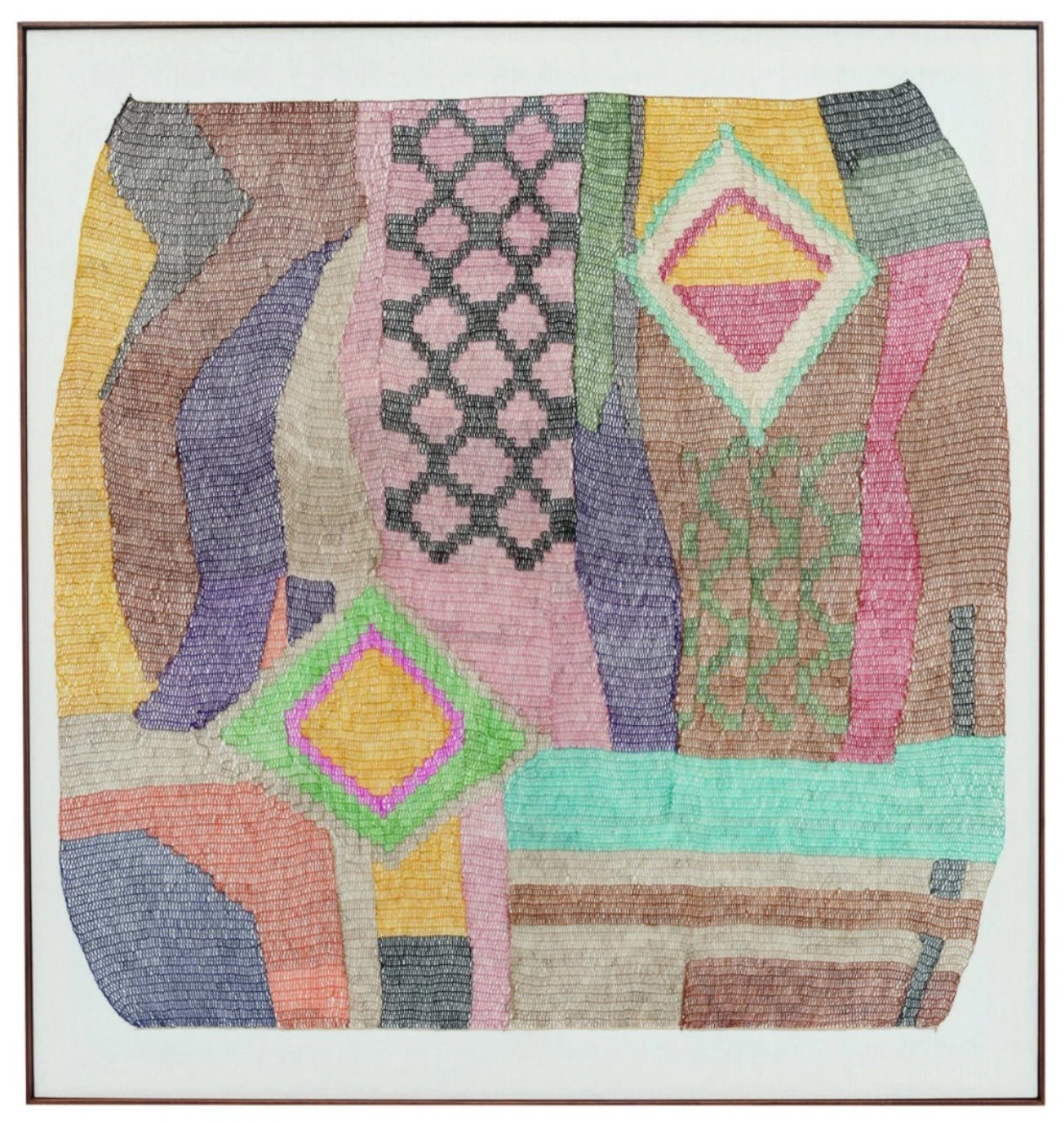 Exposição individual "Claudia Alarcón & Silät: viver tecendo"