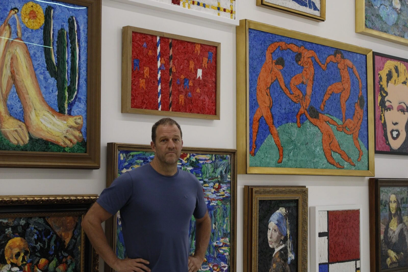 Exposição individual "Da margem à beleza", de Eduardo Srur