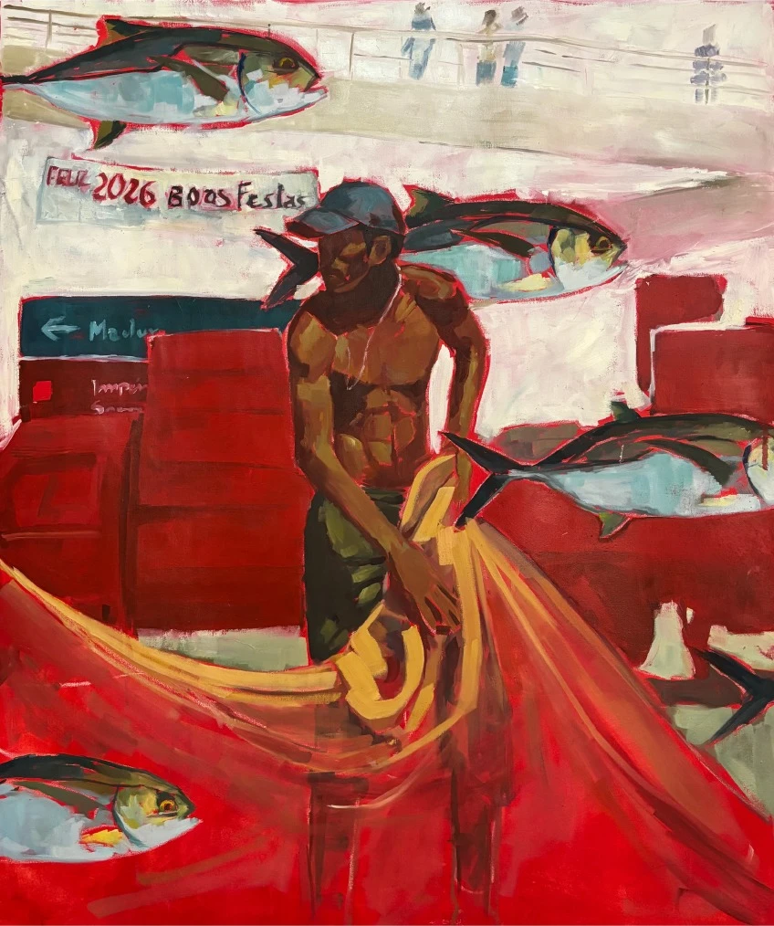 Exposição individual “À beira-mar, somos muitos”, de Manu Gomez