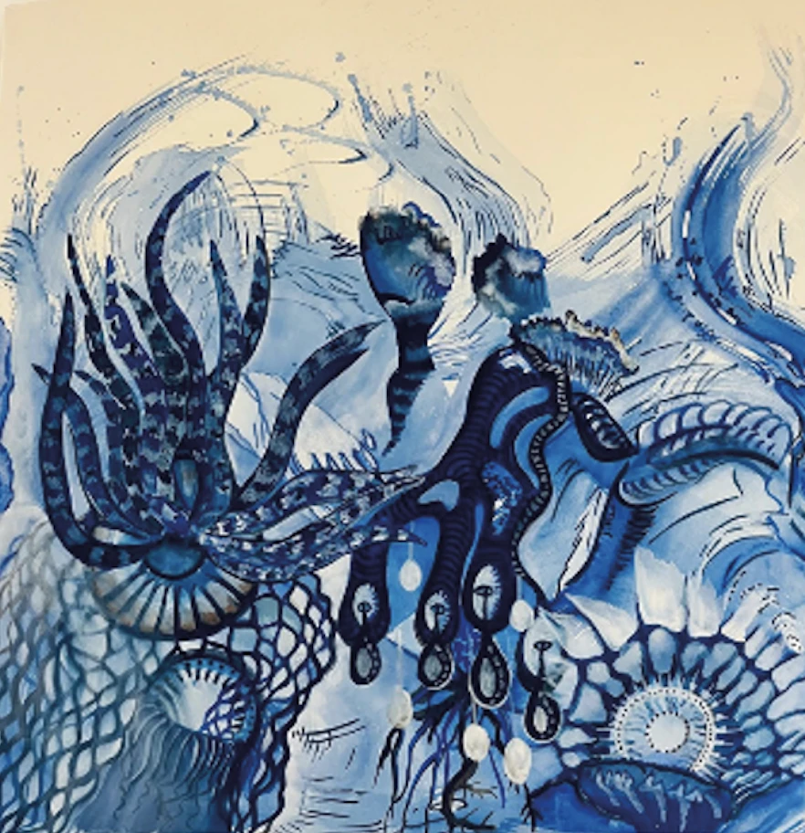 Exposição individual "Nun, Águas Profundas, Efervescência e Criação", de Madu Almeida