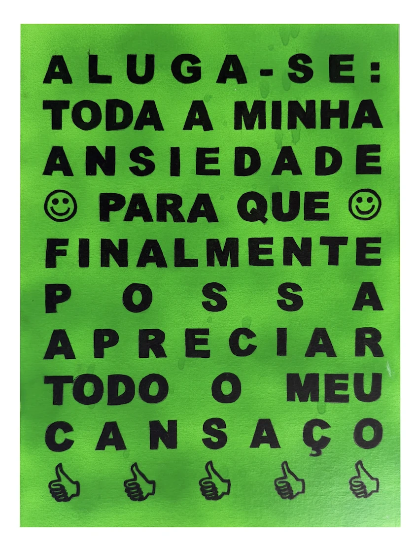 Exposição individual "Real Estate Real State", de Wasted Rita