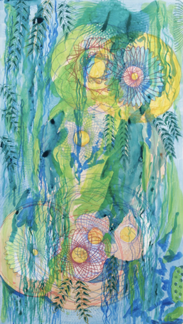 Exposição individual "Entre raízes e paredes", de Denise Calasans