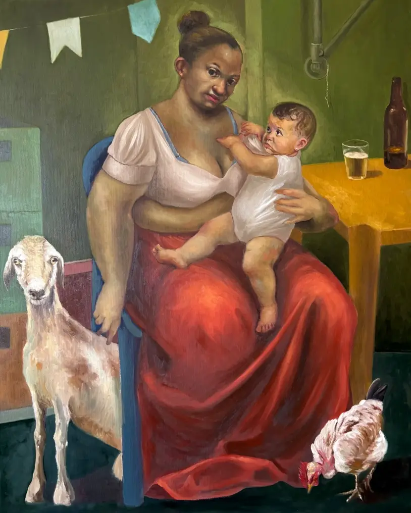 Exposição individual "Saideira: histórias de bar", de Luiz Pasqualini