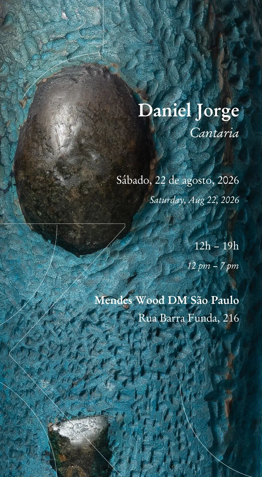 Exposição Individual "Cantaria" de Daniel Jorge