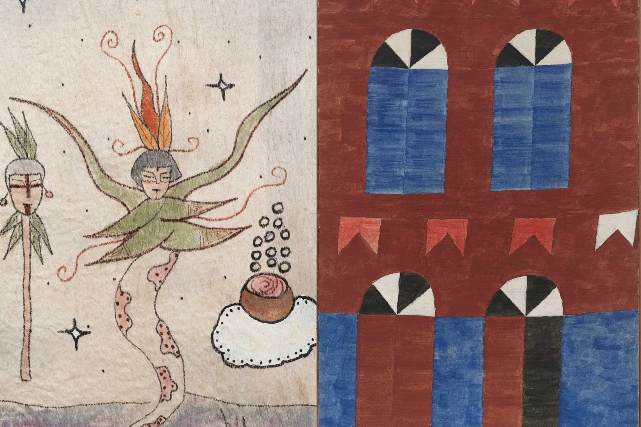 Exposições "Os lugares do olhar" de Alfredo Volpi e "Tawemücü Pu’tchi” de Kuenan Mayu