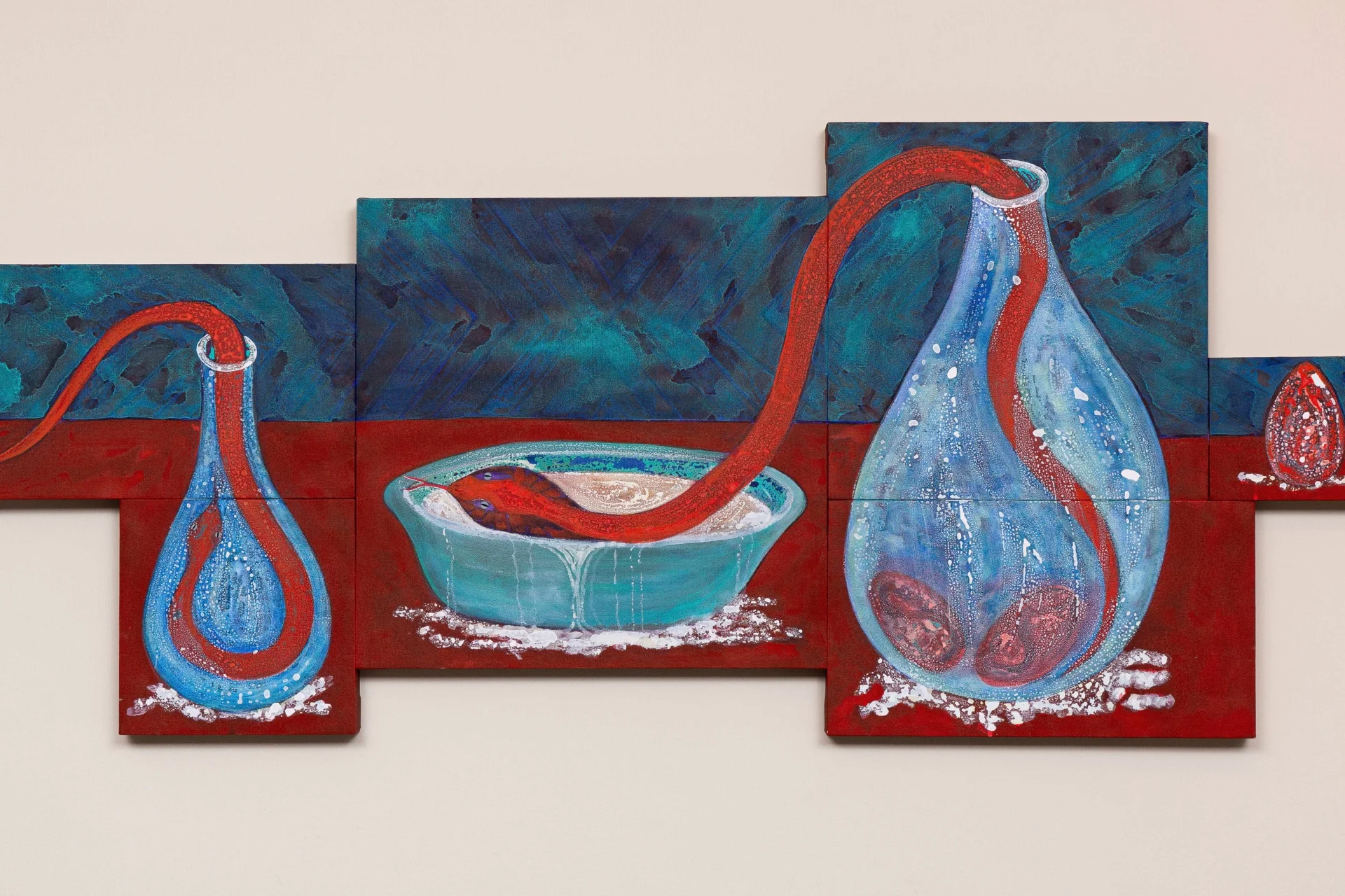 Exposição "O Vaso de Ojuara" de Claudia Marchetti 