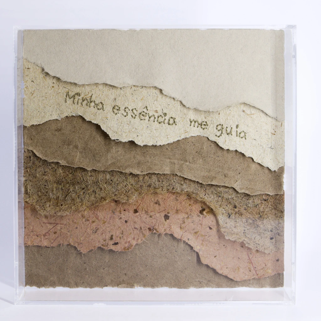 Quadro acrílico minha essência me guia