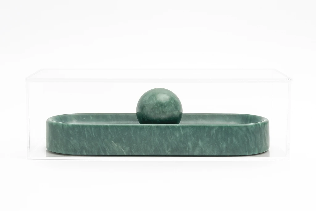Escultura Pausa Vivid green