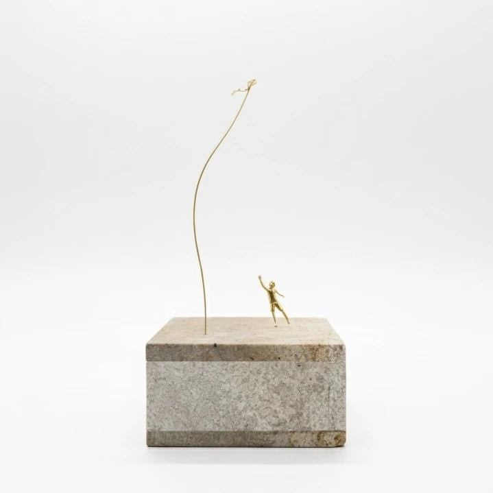 Porta Joias menino e a pipa