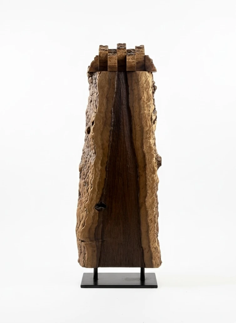 escultura de madeira 