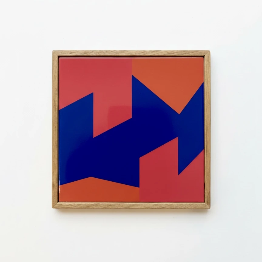 Azulejo com Moldura Freijó