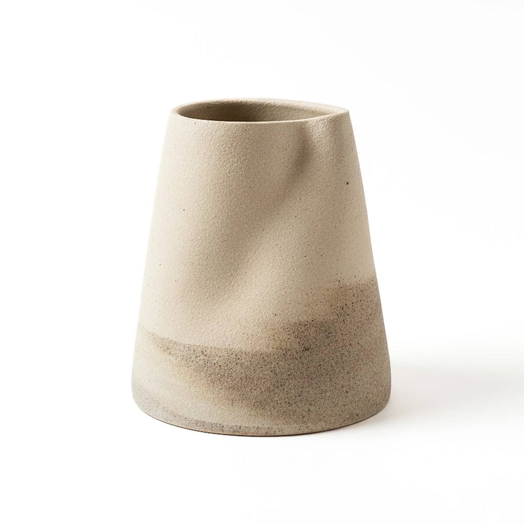 Vaso Afluente P off white