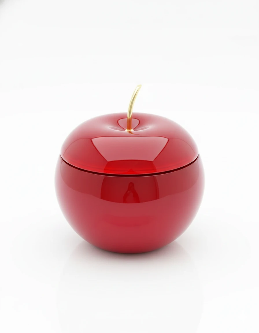 Pote maçã vermelha