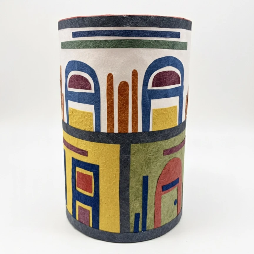 Luminária redonda Moradas