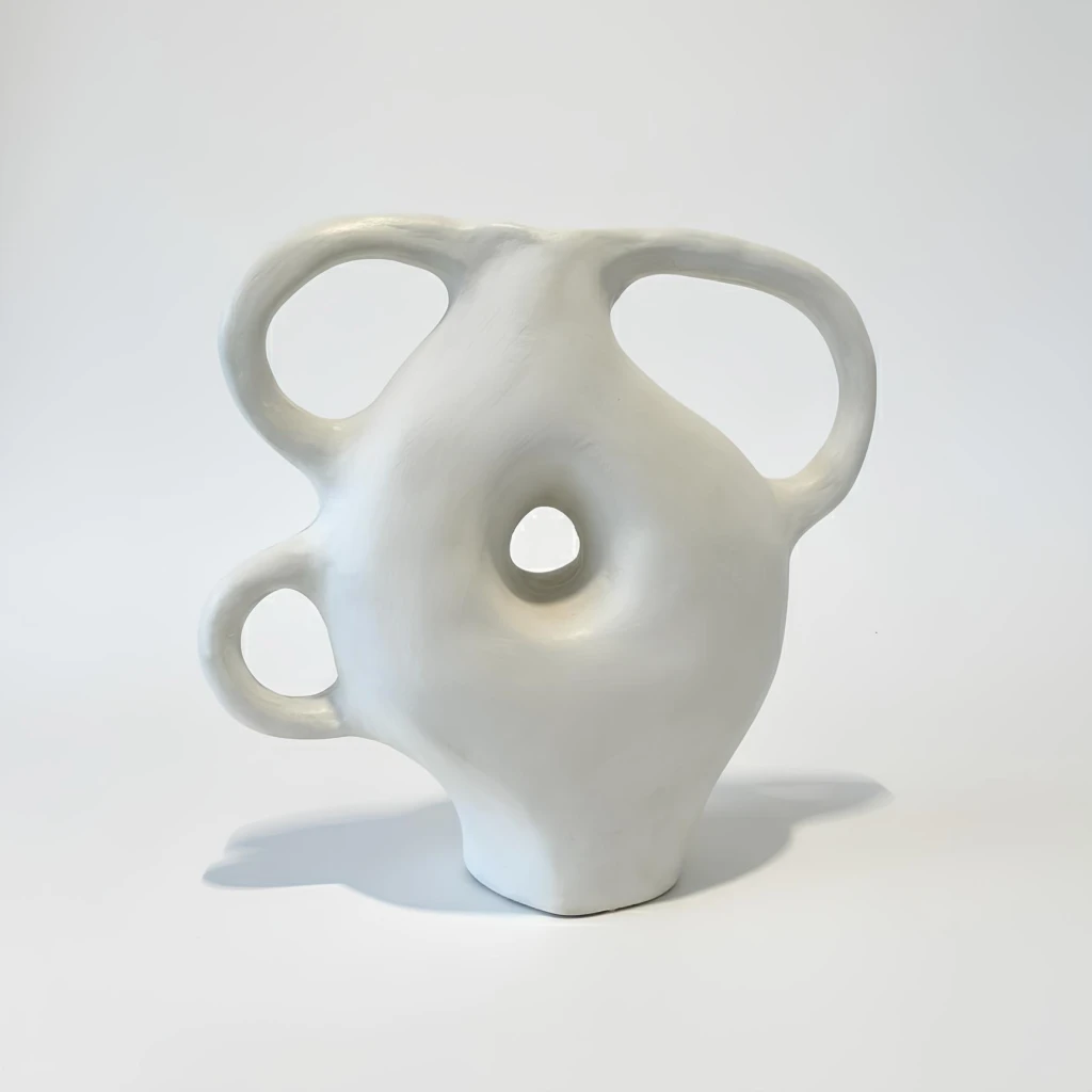 Vaso Biomórfico de 3 Alças 