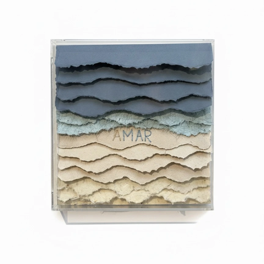 Quadro AMAR ACRílico