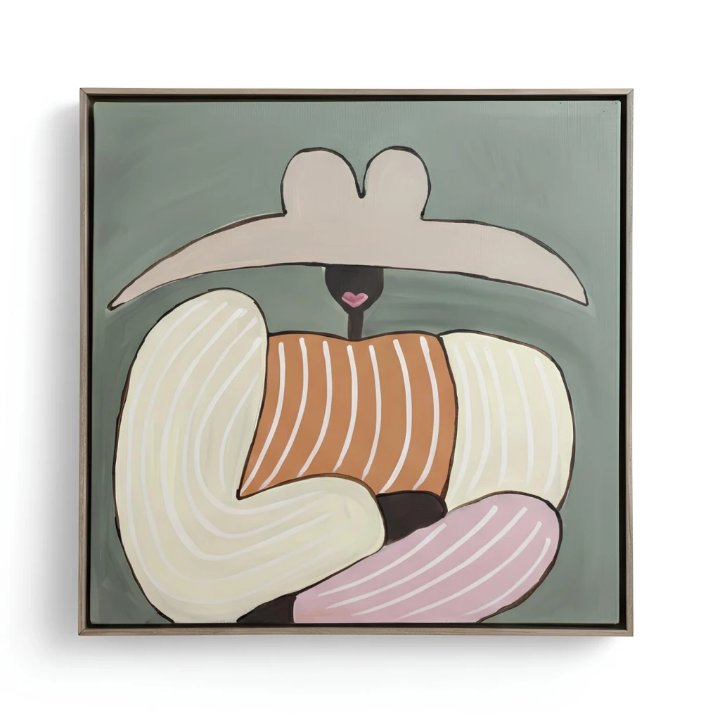 Série Mulheres - Chapéu rosa