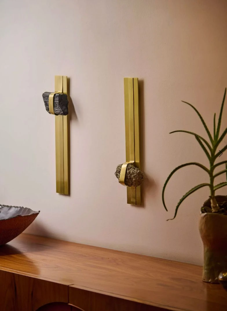 Escultura de parede interseção