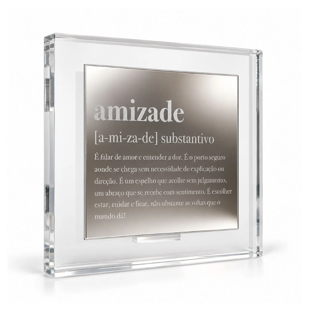 Quadro definição: Amizade