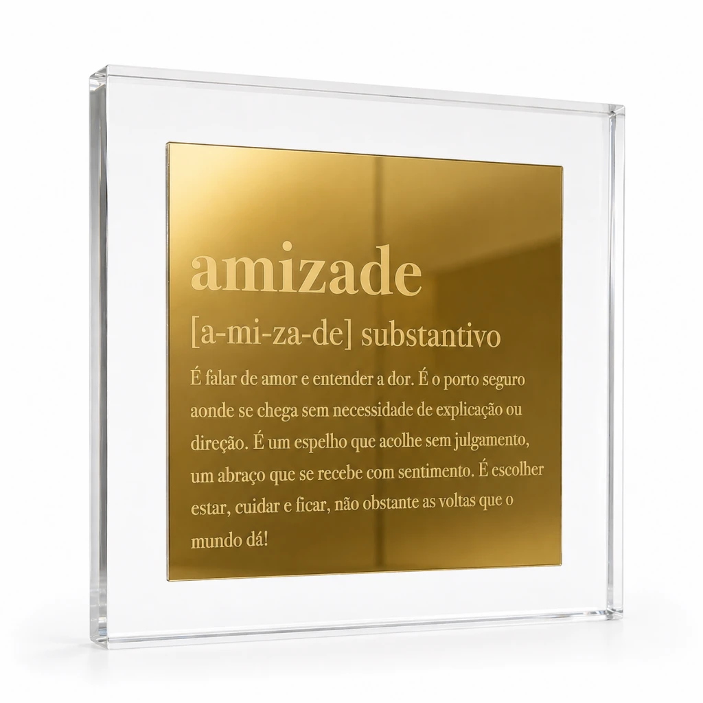 Quadro definição: Amizade