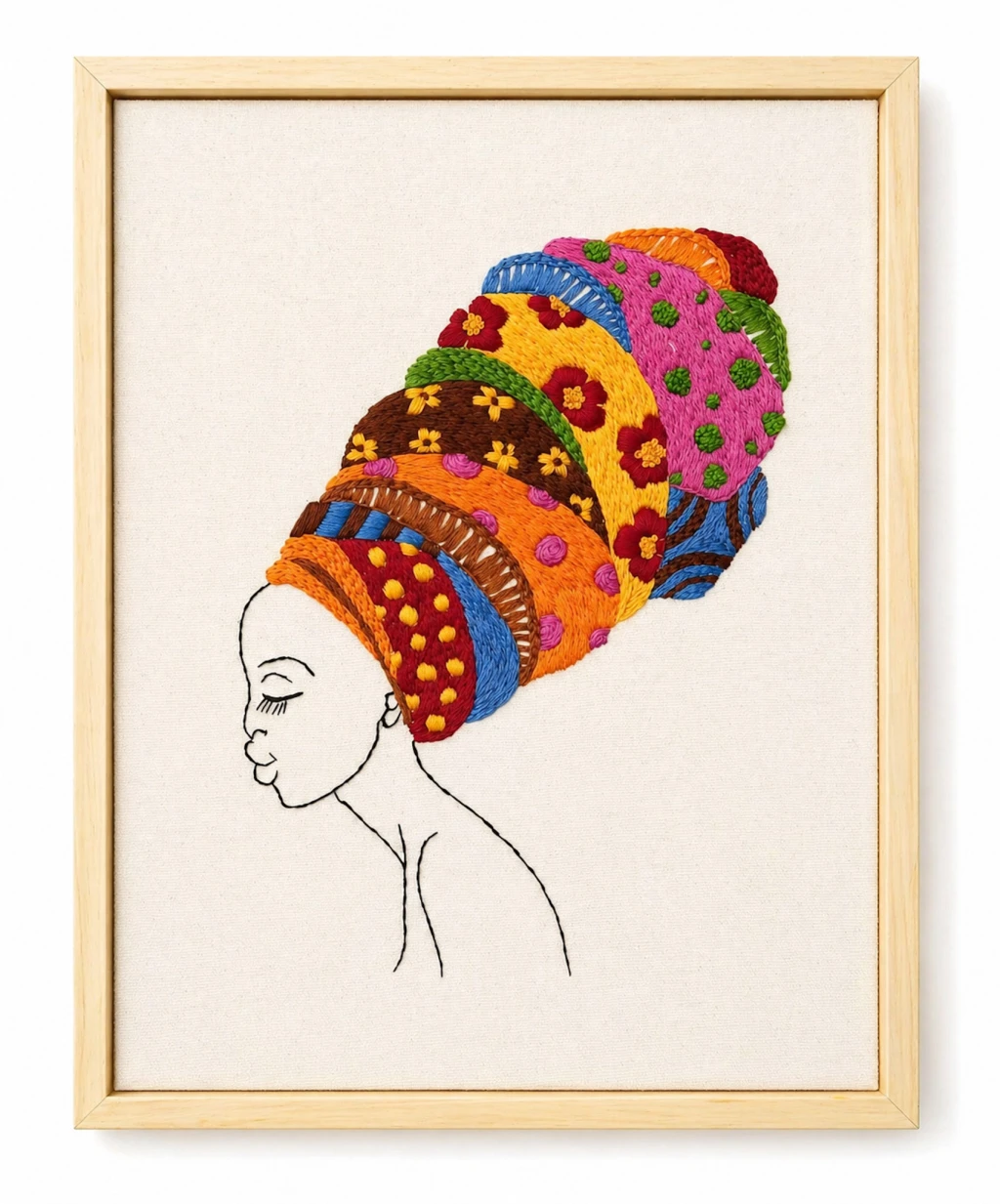 AFRO HEAD COLORIDO