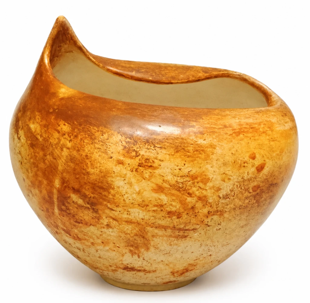 VASO DE CERÂMICA CONCHA